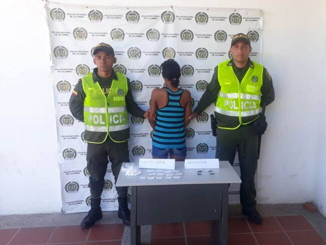 Policía captura a presunta jíbara de Magangué, Bolívar
