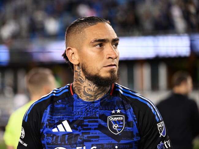 Cristian Arango jugador de San Jose Earthquakes vs. Austin FC por la MLS / Getty Images