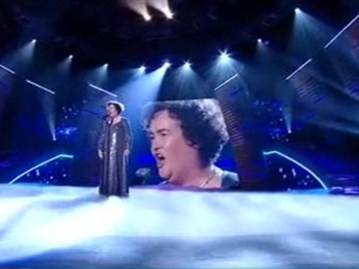 La cantante Susan Boyle desplaza a Obama del horario de 'prime time'