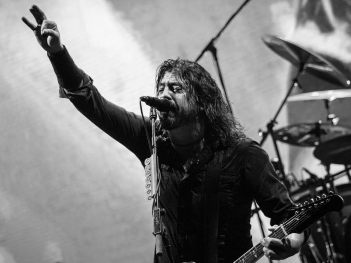 ¡El rock sigue vivo! Los bogotanos roquearon junto a Foo Fighters