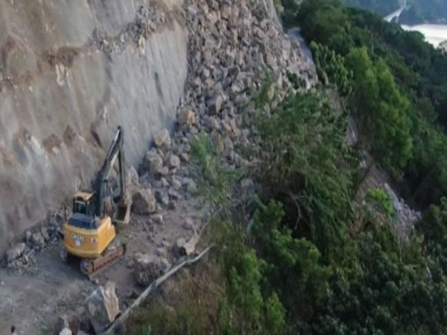 Vía Bucaramanga - San Vicente de Chucurí podría presentar nuevos derrumbes