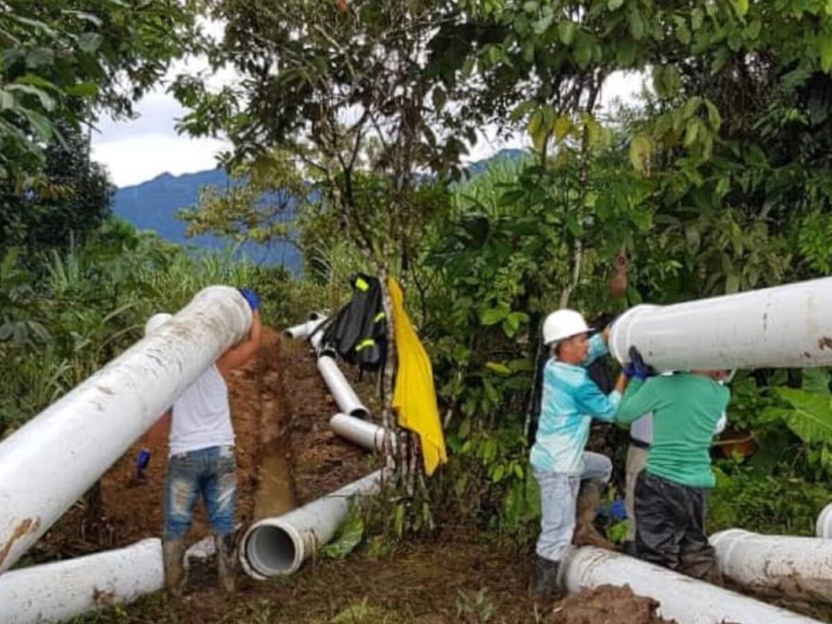200 millones de pesos para reestablecer el agua potable en Mocoa