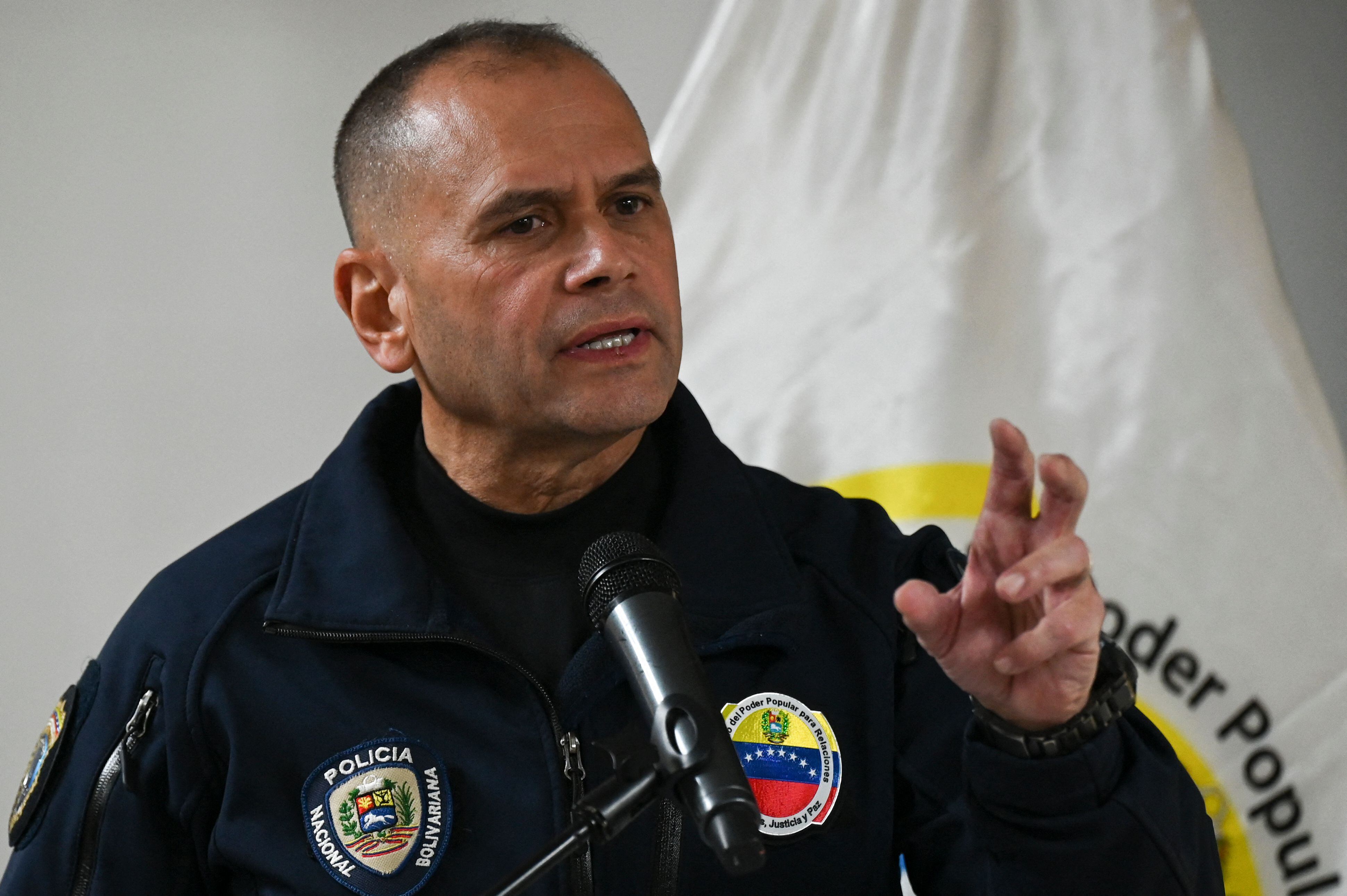 El ministro del Interior y Justicia de Venezuela, Remigio Ceballos.
(Foto: FEDERICO PARRA/AFP via Getty Images)