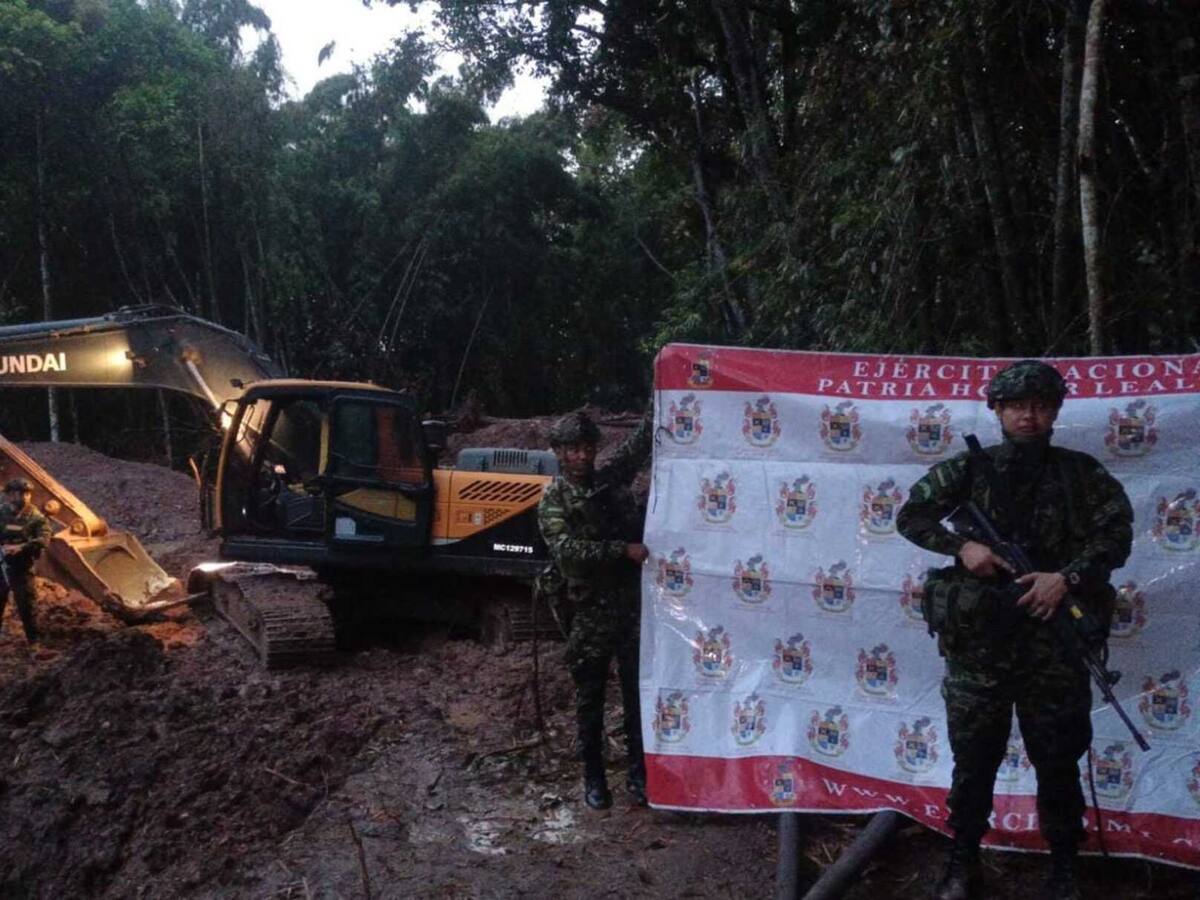 Destruyen minas de alias Iván Mordisco que generaban $1.500 millones al mes en el Tolima