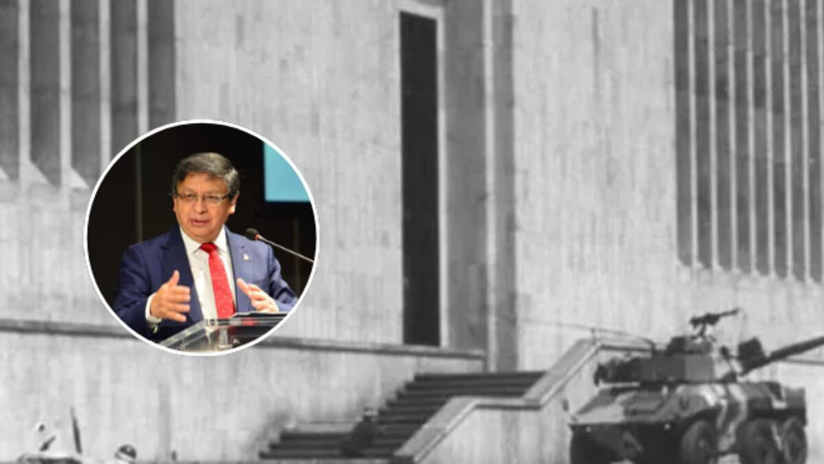 Presidente Ibáñez criticó que nunca se investigó al Cartel de Medellín por Holocausto del Palacio de Justicia