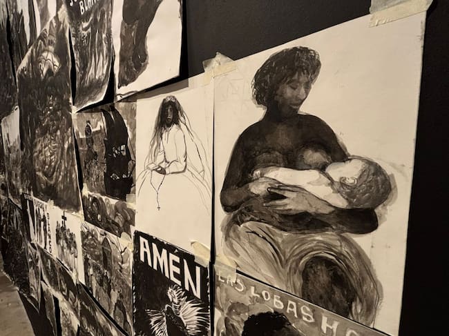Exposición “Negro sobre Negro”. // Cooperación Española en Cartagena