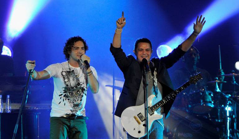 David Bisbal y Alejandro Sanz