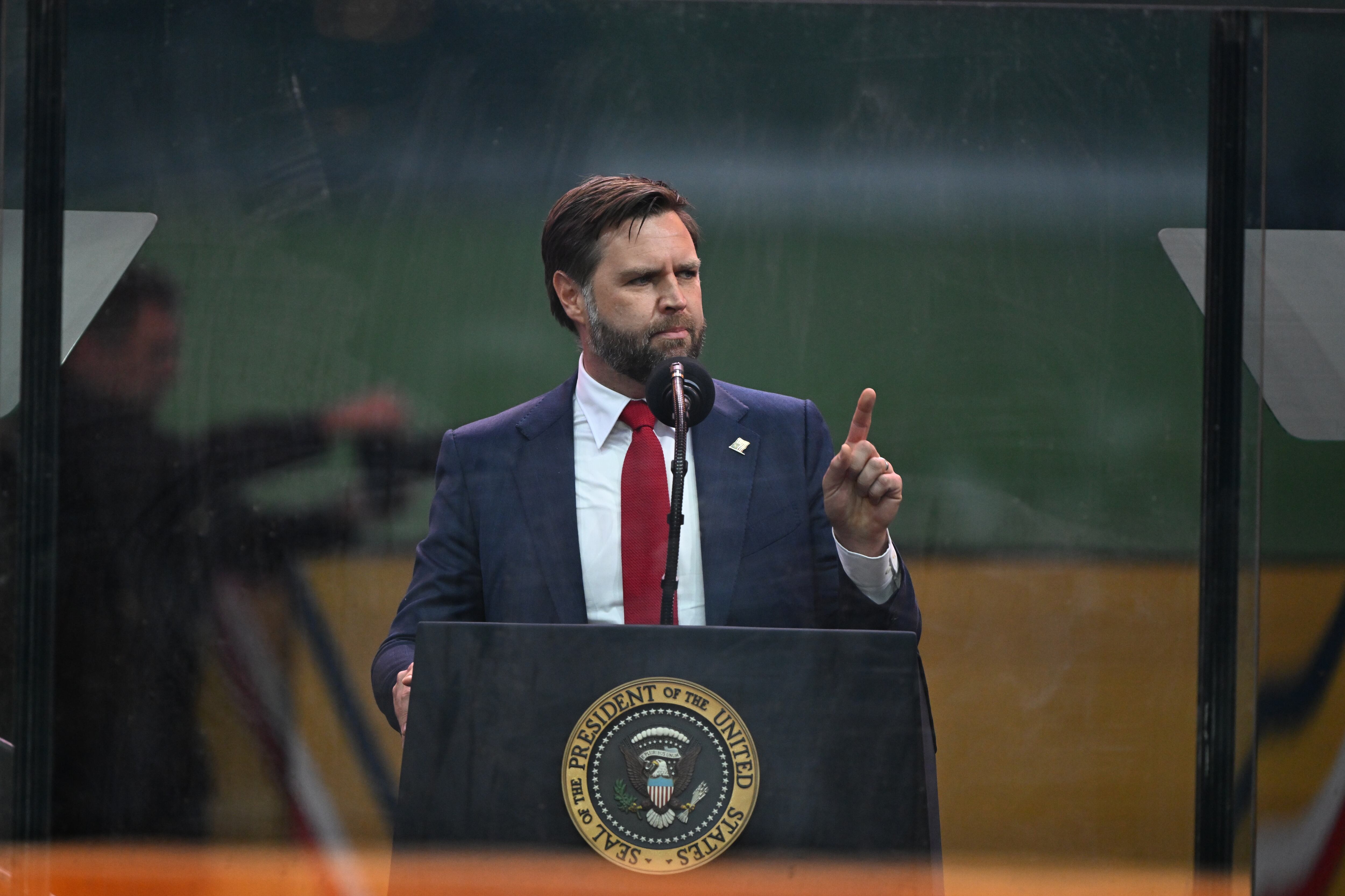 El vicepresidente de Estados Unidos, JD Vance.
EFE/EPA/KENNY HOLSTON / POOL