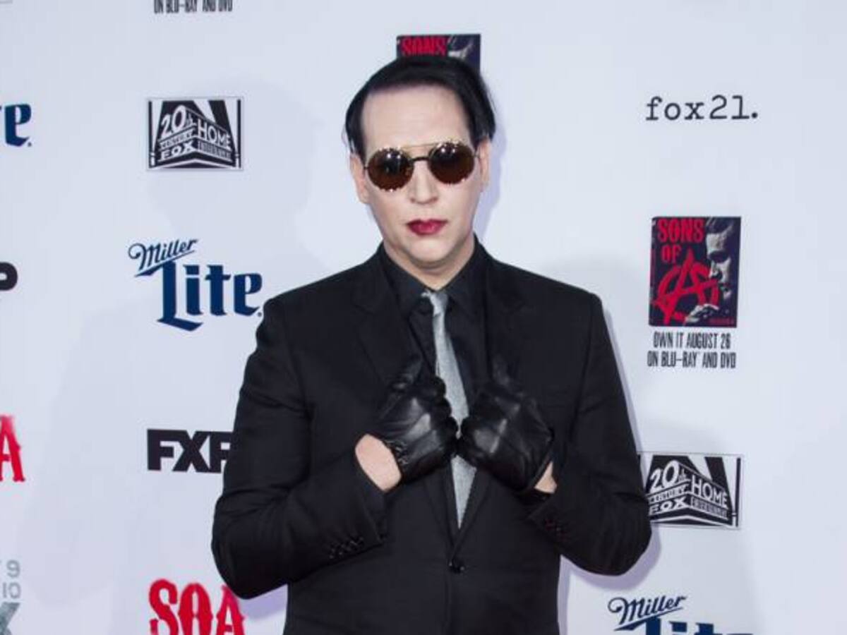 Marilyn Manson cancela nueve conciertos tras el accidente que sufrió el sábado
