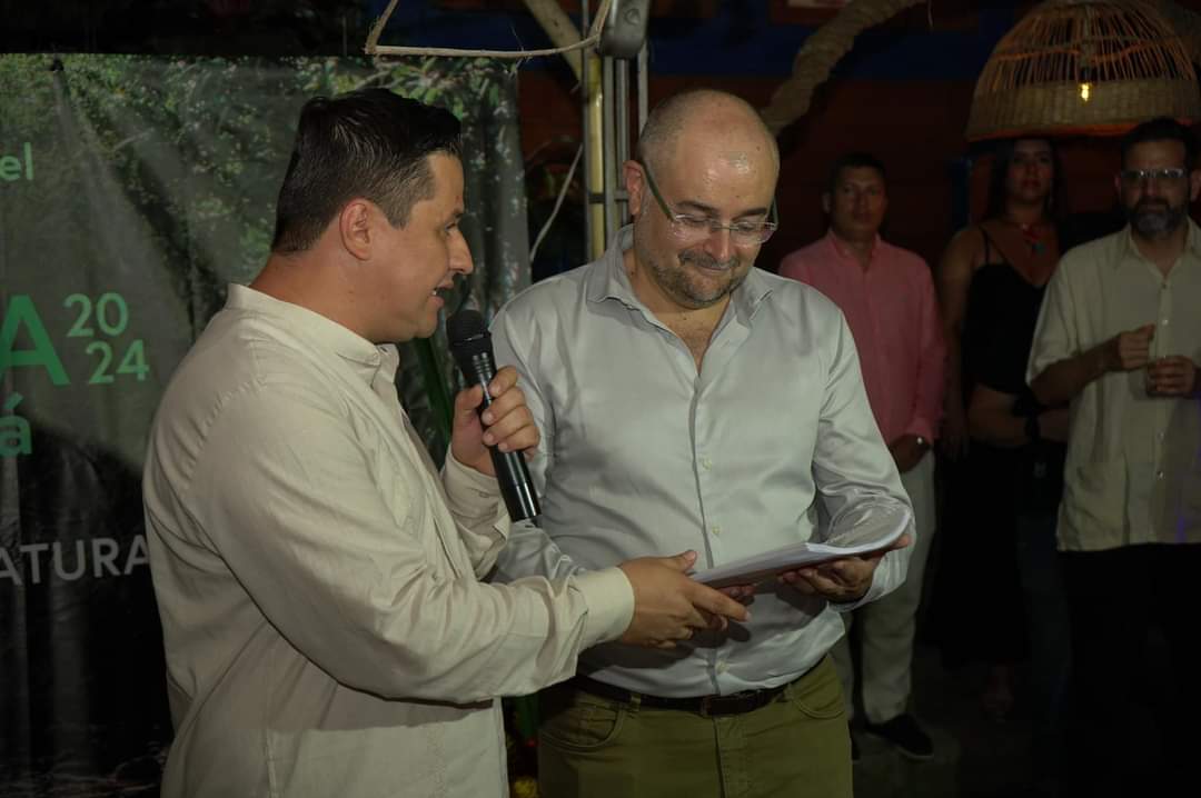 la Unión Europea que visitaron este territorio. Foto Alcaldía Florencia