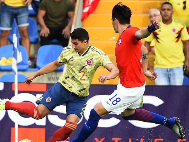 Colombia jugó, Chile pegó y el marcador no se movió