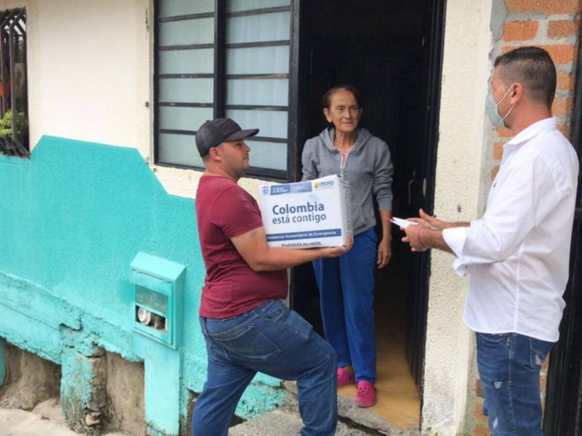 Cuatro mil adultos mayores de Risaralda recibirán mercados