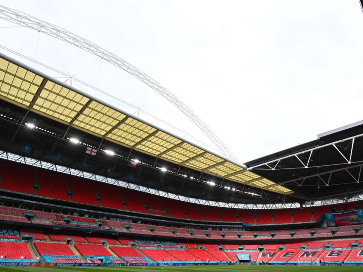 Eurocopa: Autorizan 60.000 hinchas en Wembley para semifinales y final