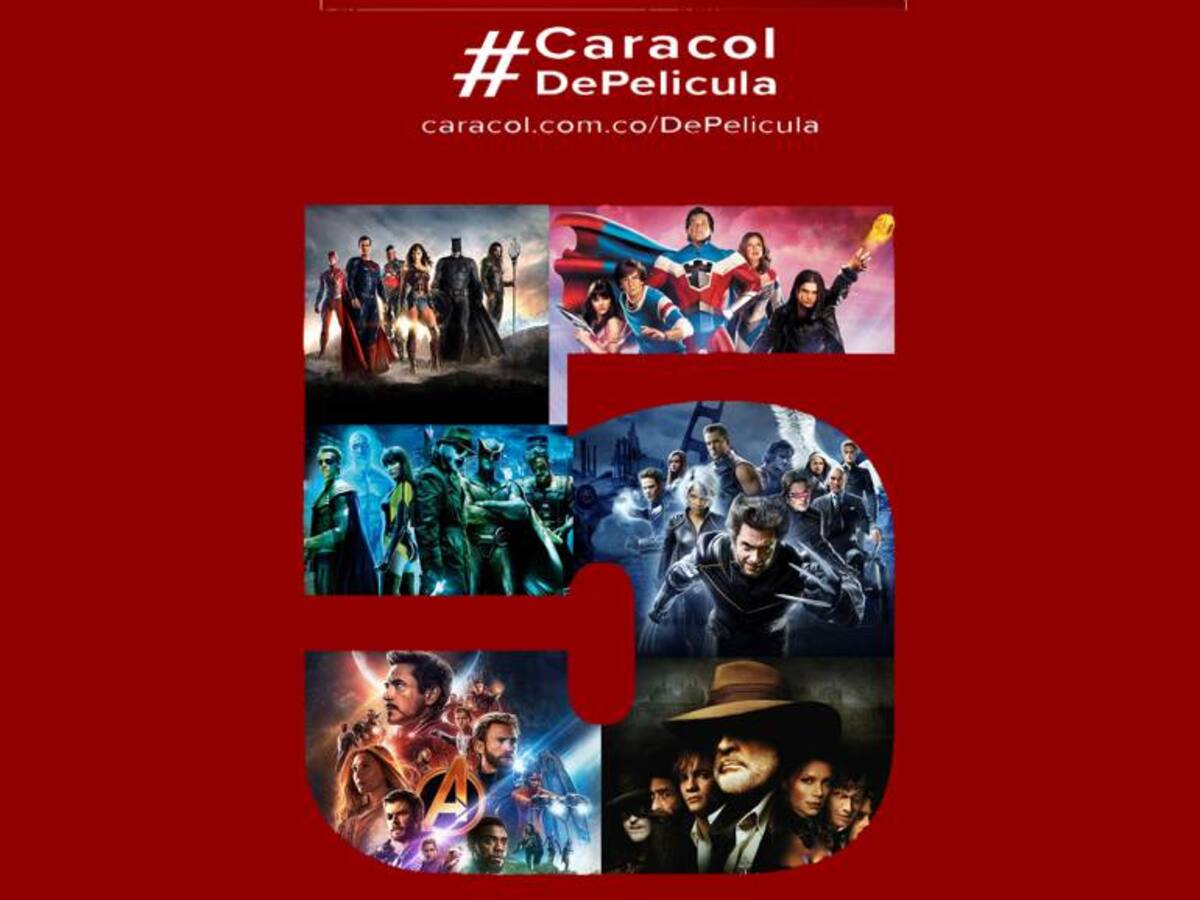 Top 5 de películas de ensamble, de numerosos superhéroes