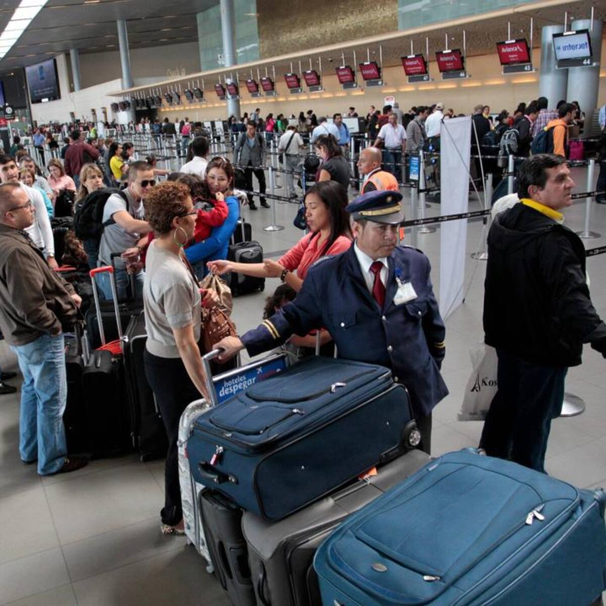 Más de 23 mil pasajeros de Avianca y Latam afectados por cancelaciones en El Dorado
