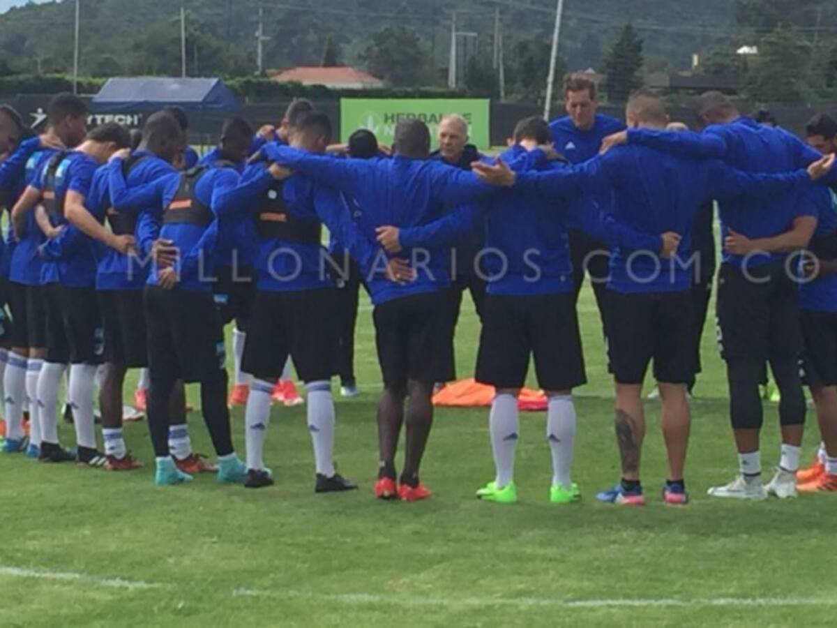 Russo retornó a los trabajos de campo con Millonarios y dirigirá el domingo