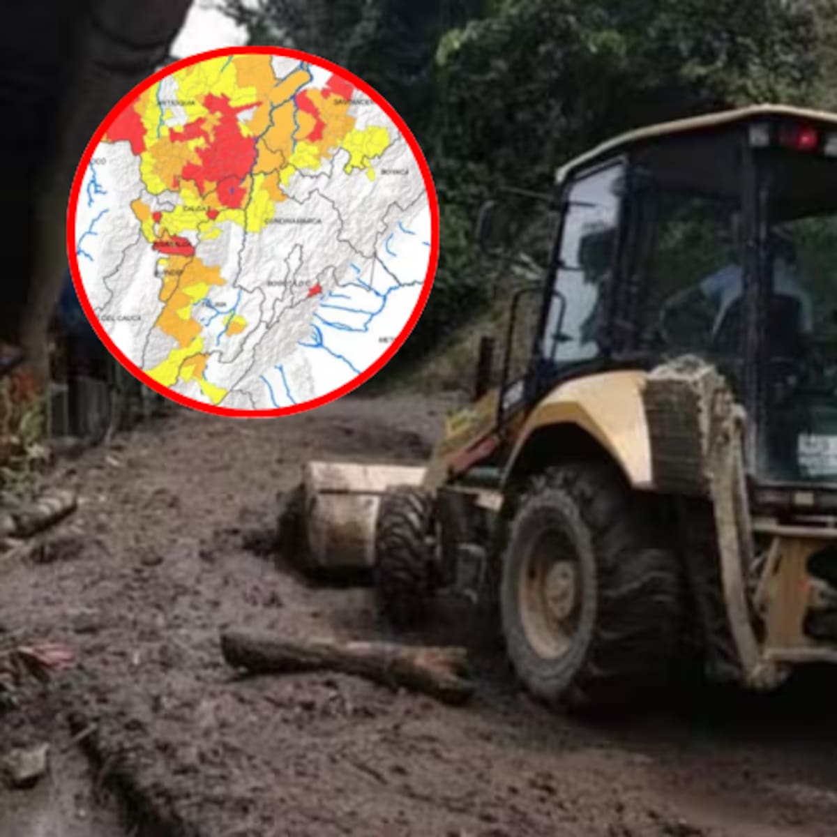 IDEAM emite alerta a 9 municipios en Caldas con probabilidad de deslizamientos en tierra
