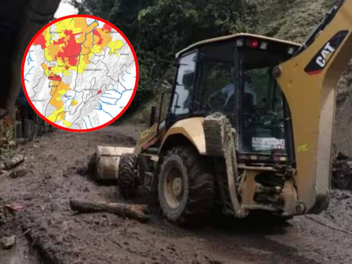 IDEAM emite alerta a 9 municipios en Caldas con probabilidad de deslizamientos en tierra