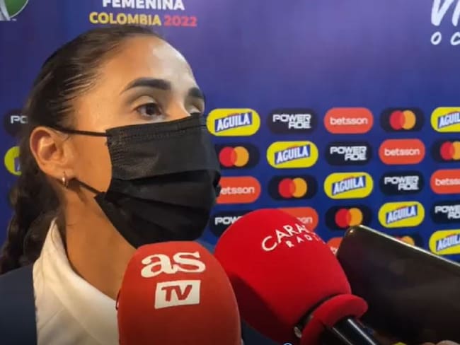 Carolina Arias, defensa de la Selección Colombia.