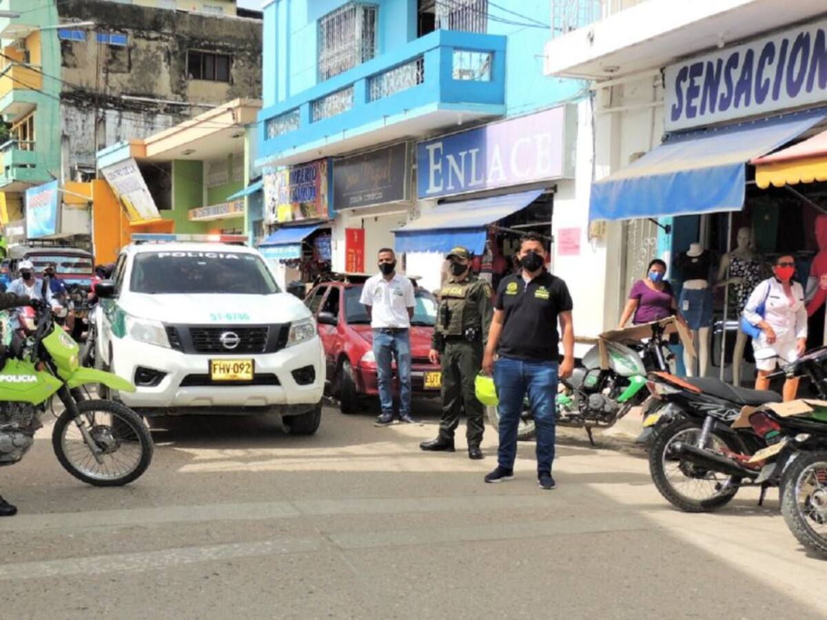 Imponen comparendos por desacatar el ‘pico y cédula’ en Magangué