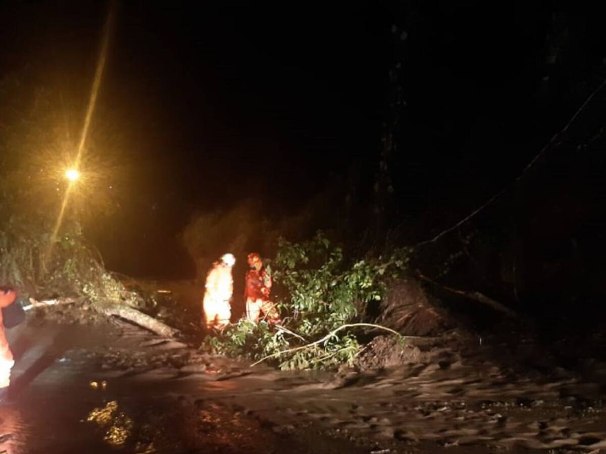 Fuertes lluvias originan emergencia en el municipio de Cajamarca