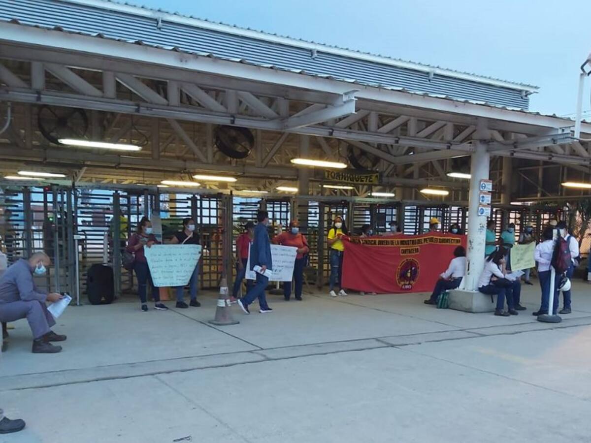 Denuncian que 30 personas quedarían sin empleo en la Refinería de Cartagena