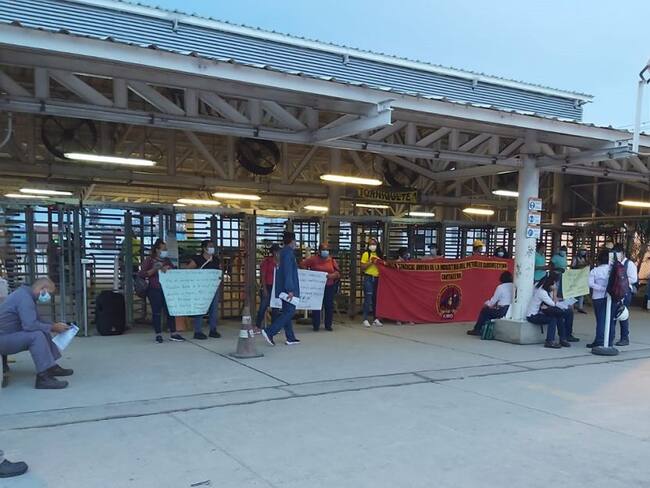 Entre los afectados se encuentran madres solteras cabezas de hogar que presta servicios para el casino de la Refinería