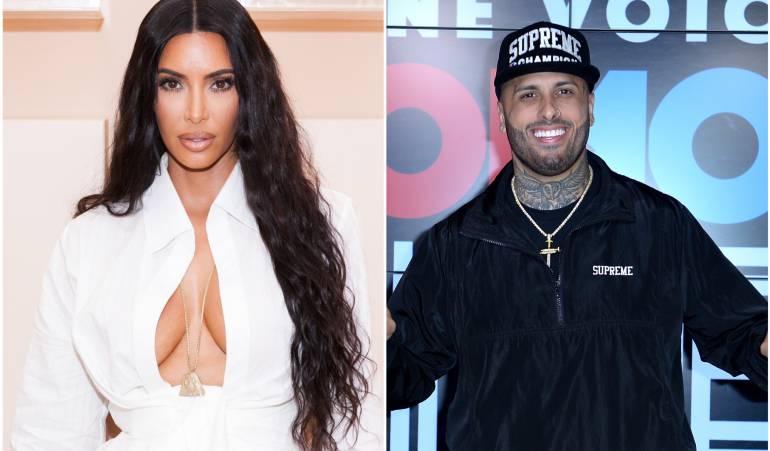 Nicky Jam y Kim Kardashian