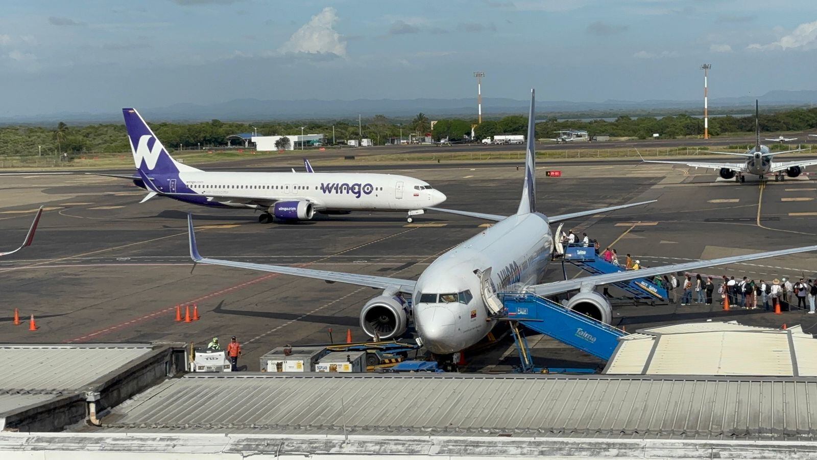 Ruta Cartagena - Bucaramanga desde Wingo. // Aeropuerto Rafael Núñez