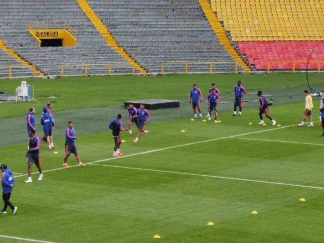 La Selección Colombia prepara el partido amistoso frente a Perú