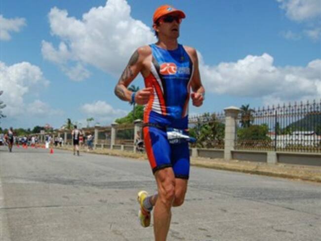 Will Vargas, triatleta colombiano, uno de los atractivos locales en la Media Maratón de Bogotá