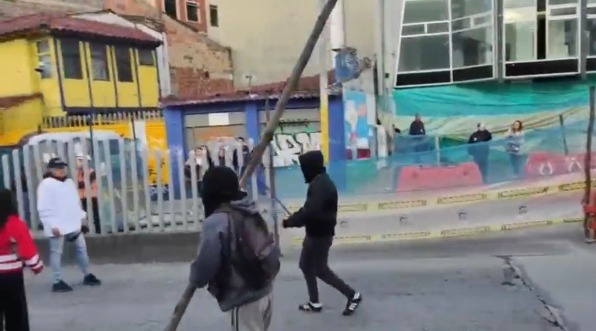 Revelan violento plan para vandalizar estaciones de Transmilenio: estas son las pruebas. Foto: Screenshot.