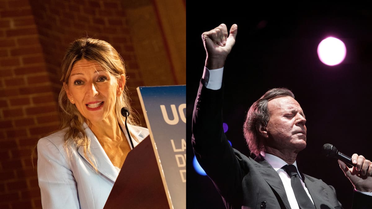 El Tribunal Supremo rechaza la demanda de Julio Iglesias hacía Yolanda Díaz por falta de competencia
