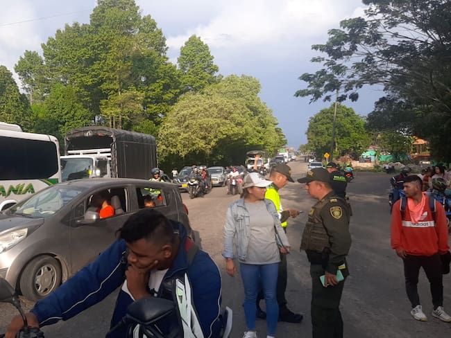 Bogotano en bloqueos en La Lizama: “Estamos a nuestra propia suerte”