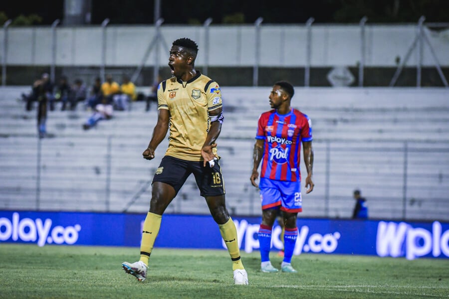 Marco Pérez, delantero de Águilas Doradas / Colprensa