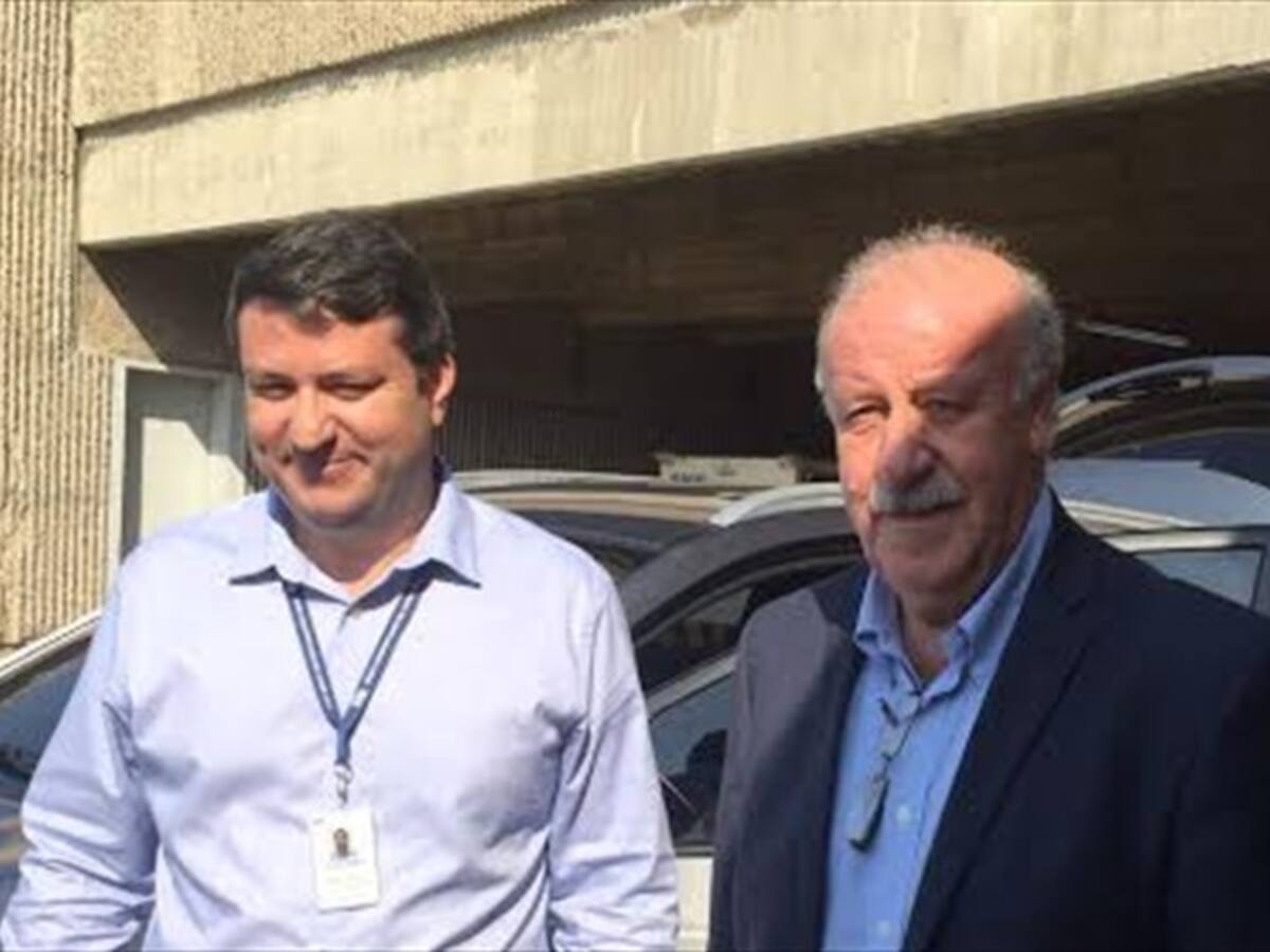 Vicente del Bosque está en Barranquilla para hablar del fútbol