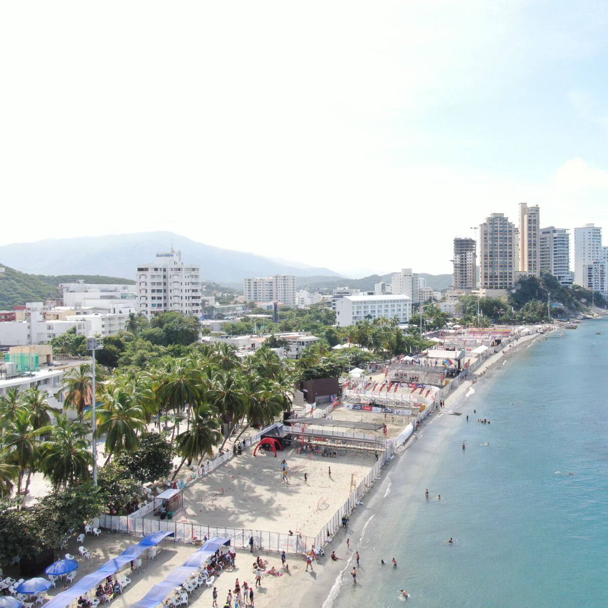 Lo que usted debe saber de los V Juegos Suramericanos de Playa en Santa Marta
