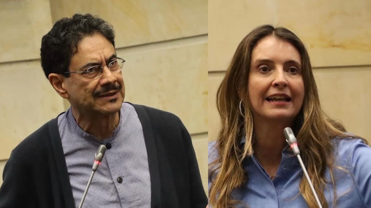 Choque entre Paloma Valencia e Iván Cepeda por propuesta para hacer debate presidencial en Congreso