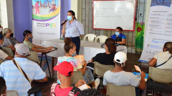 Las jornadas contaron con el respaldo del PES, Secretaría de Educación, Institución Universitaria Mayor de Cartagena, SENA y Unicolombo