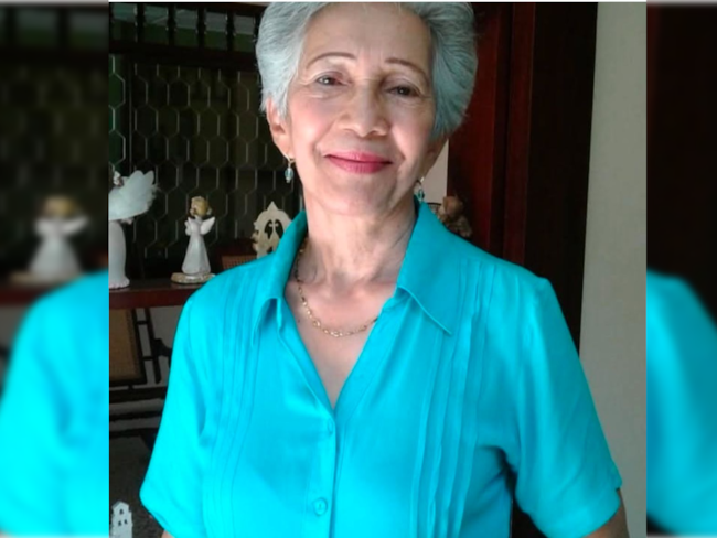 Angélica Josefa Ortega Vergara, docente jubilada asesinada.