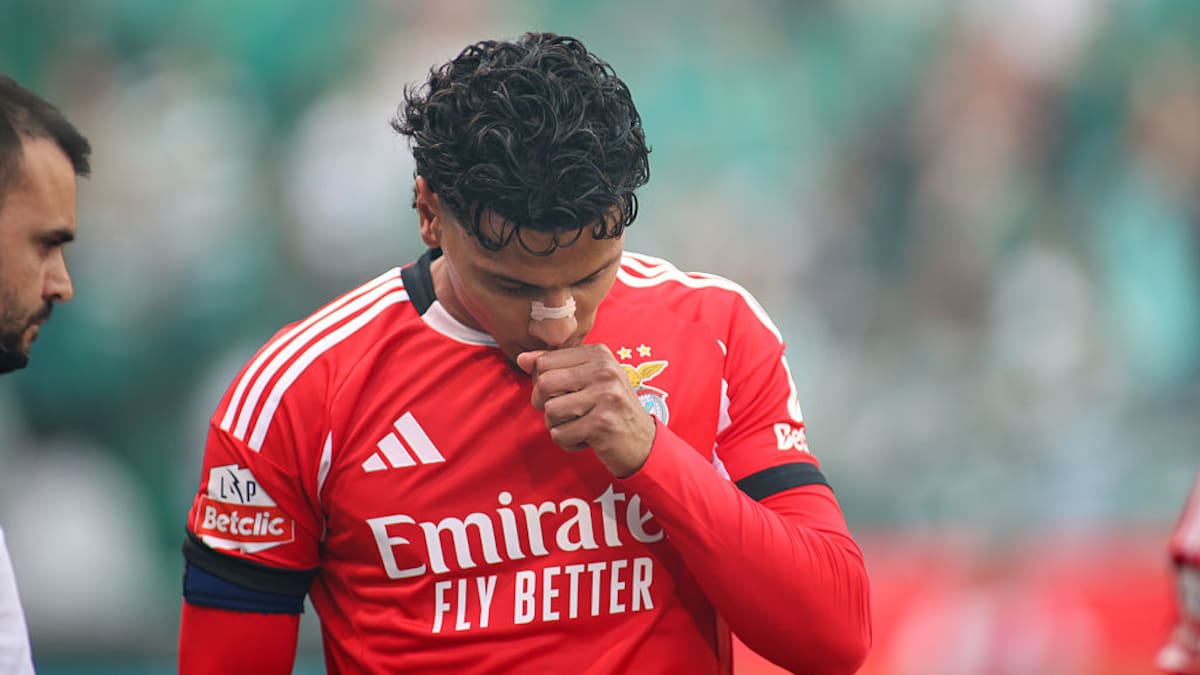 Richard Ríos, figura en Benfica: marcó golazo y dio asistencia en victoria ante Moreirense
