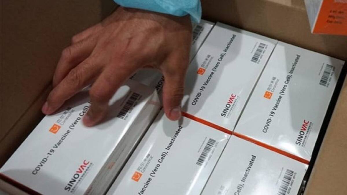 Procedente de China Llegaron a Cali 50 mil nuevas vacunas de Sinovac
