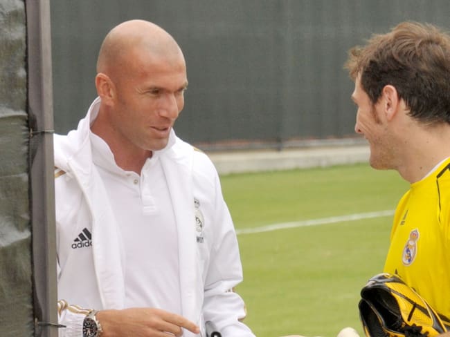 Zidane y Casillas 