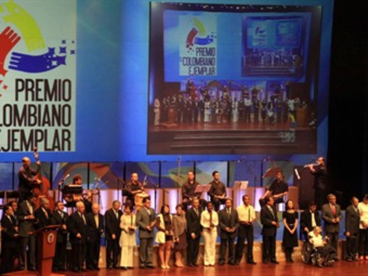 Esta noche entregan en Medellín los premios 'El Colombiano Ejemplar’