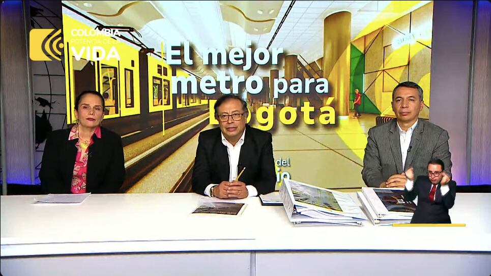 Presidente Gustavo Petro en alocución / Cortesía: Presidencia de la República