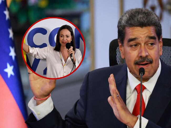 Maduro rechaza negociar con María Machado // Getty Images // JUAN BARRETO // Jesus Vargas