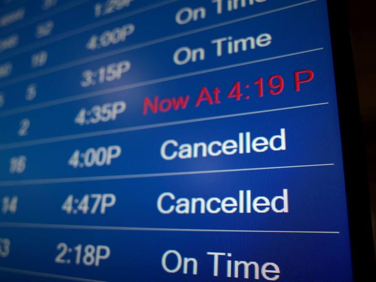 Aerolíneas cancelaron 5.000 vuelos en EE.UU. en primeros días de 2022