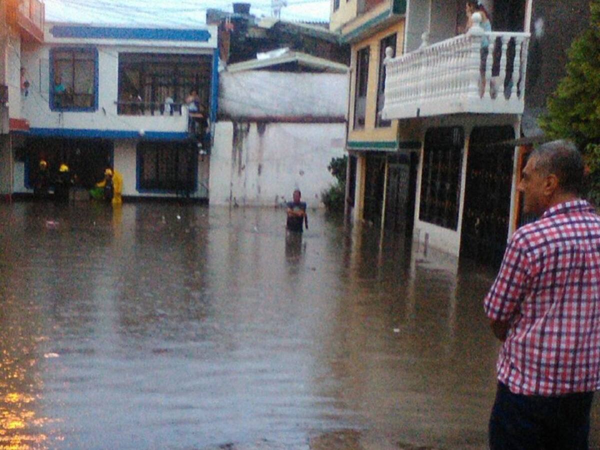 Emergencias en Ibagué tras torrencial aguacero