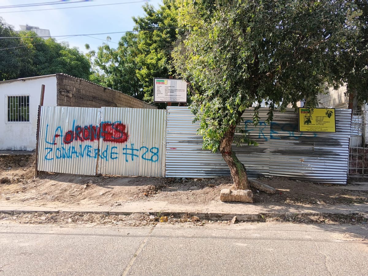 Comunidad de Los Calamares denuncia invasión de zona verde con escrituras de otro barrio