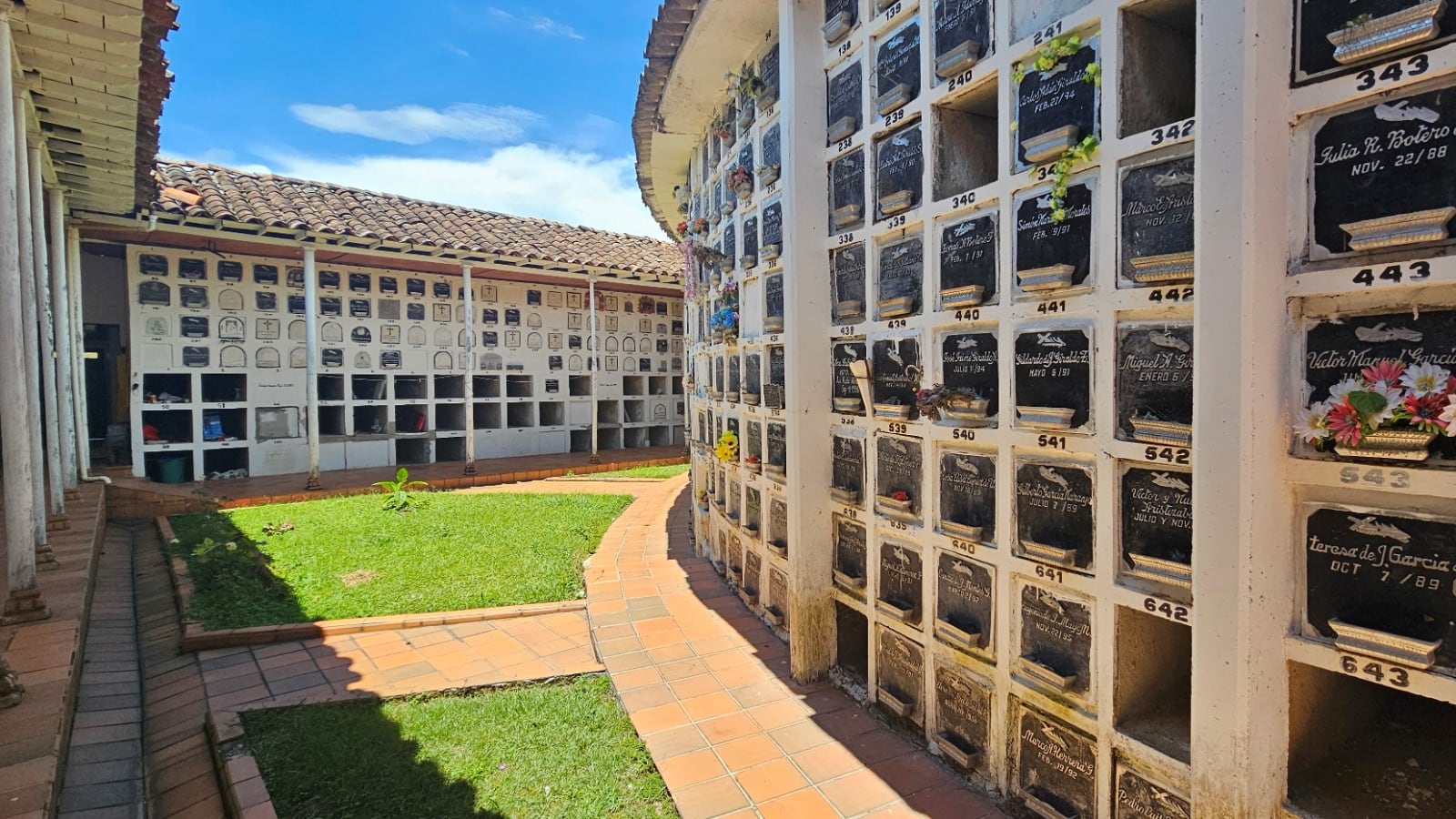 Cementerio de Granada, Antioquia. foto UBPD